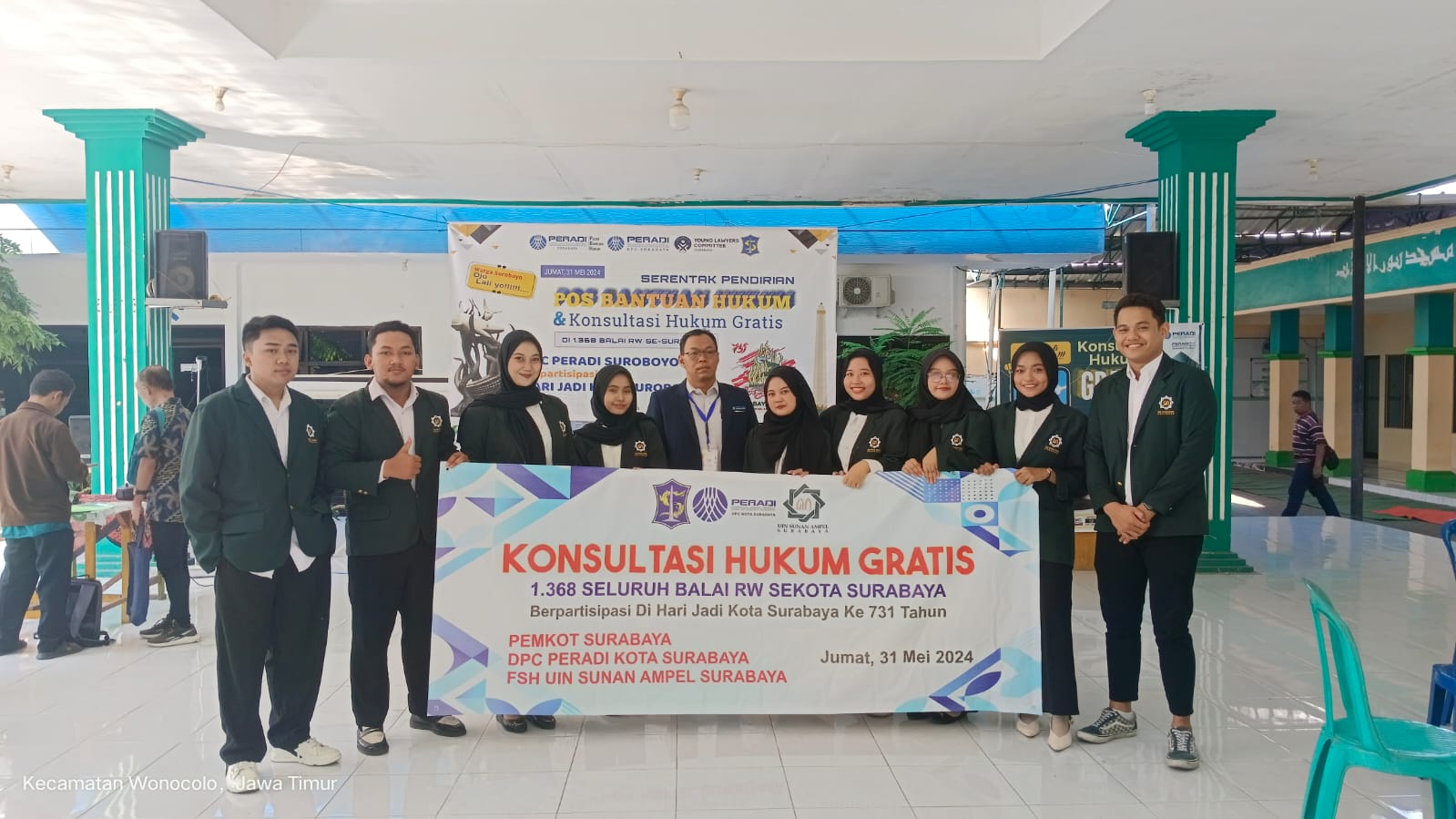 Konsultasi Hukum gratis di siwalankerto, memperingati hut surabaya ke 731 tahun