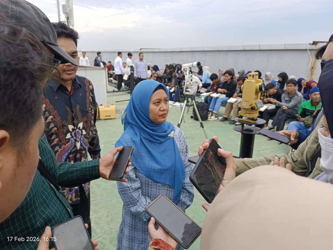 Pengamatan di UIN Sunan Ampel , Hilal Tidak Terlihat di Surabaya