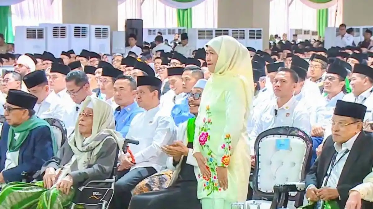 Muktamar ke-35 NU di Jombang, Khofifah Dorong Penguatan Soliditas dan Persatuan Nahdliyin