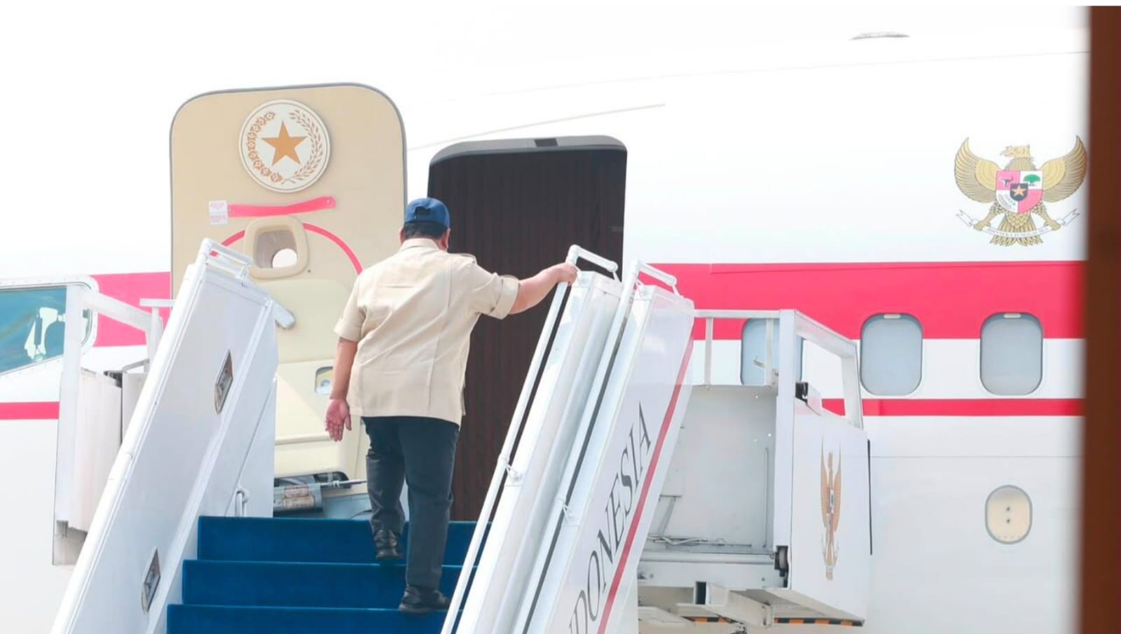 Presiden Prabowo Bertolak ke Kalimantan, Pimpin Penanganan Karhutla