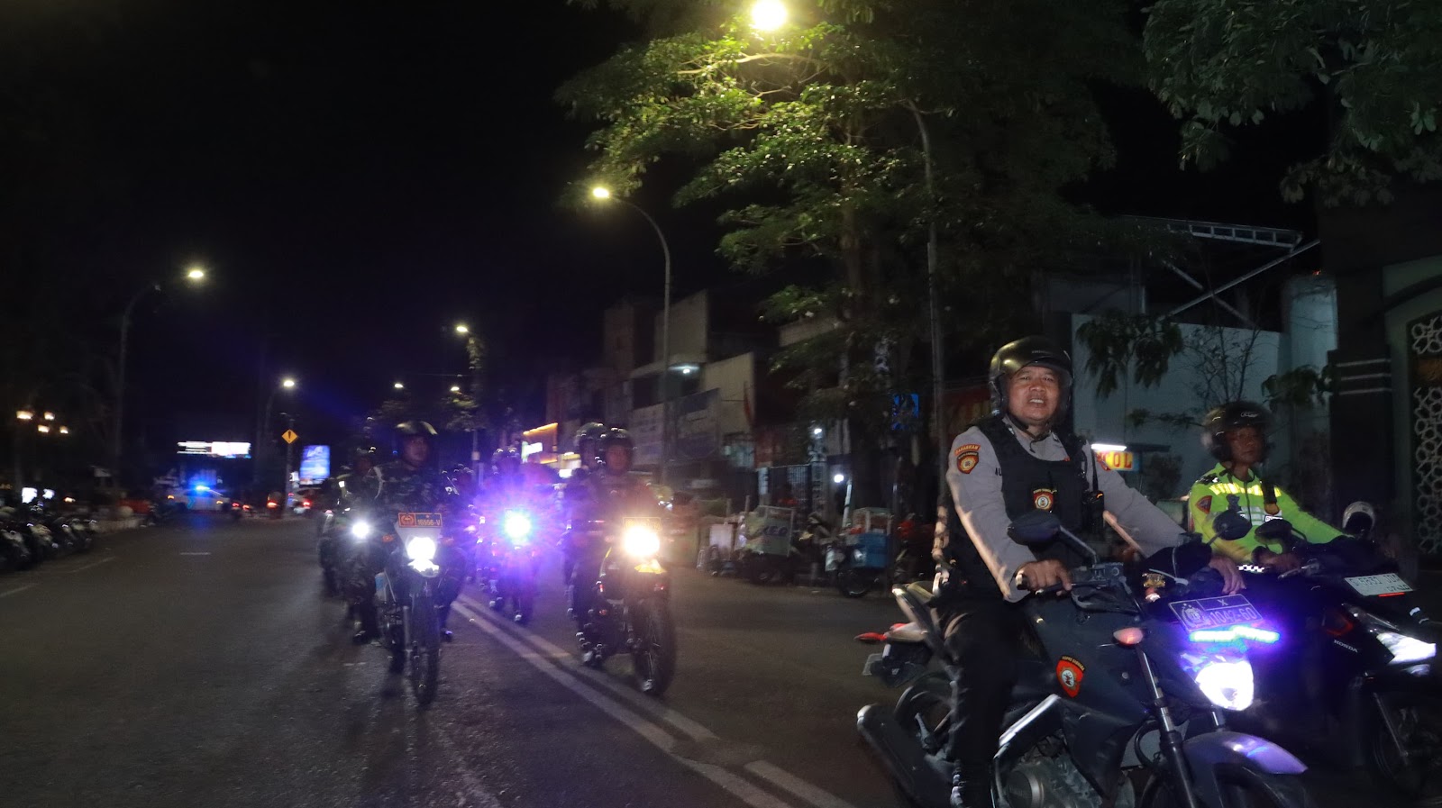 Polres Lamongan Gelar Patroli Gabungan, Antisipasi Balap Liar dan Kejahatan 3C