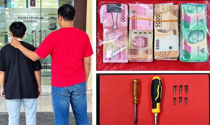 Aksi Maling SDN Kenjeran Berujung Manjat Pohon, Bukan Pulang Lewat Pintu